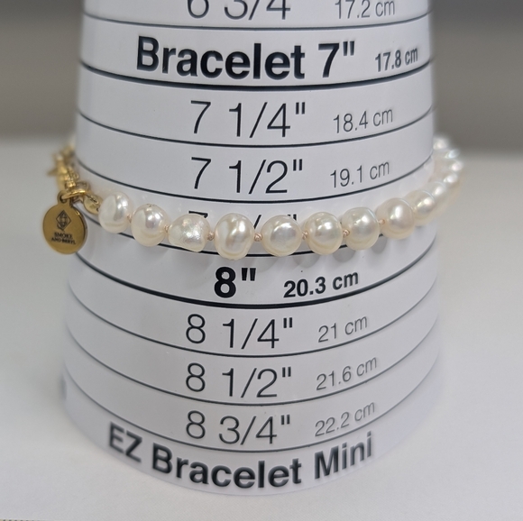 New Hand Knotted Pearl Necklace & Bracelet Artisan Set - F006 - Picture 7 of 8